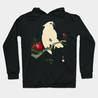 Cockatoo and Pomegranate Hoodie